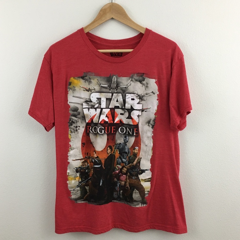 Star Wars | Red Rogue One T-Shirt - Picture 7 of 7